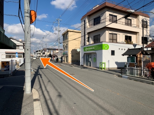 近鉄河内永和駅から整体院ウェルケアへのアクセス